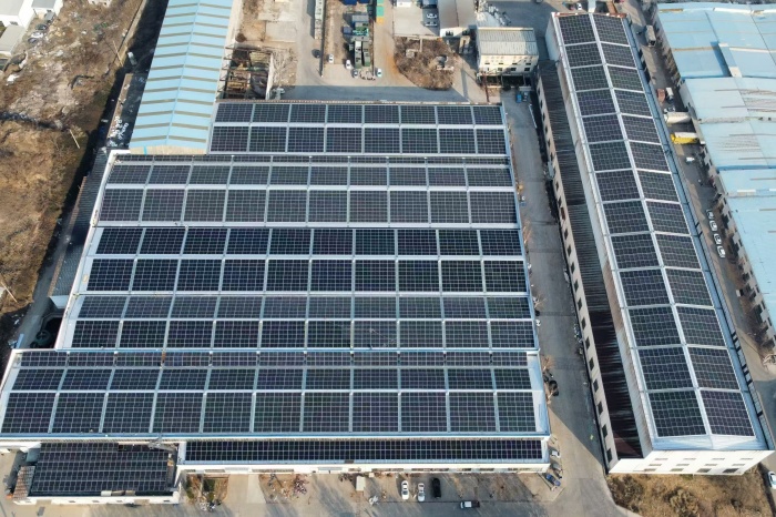 乐竞网页版登录入口4.5兆瓦光伏发电项目成功并网发电